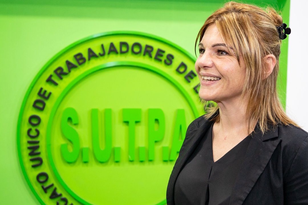 la secretaria General de SUTPA, Florencia Cañabate