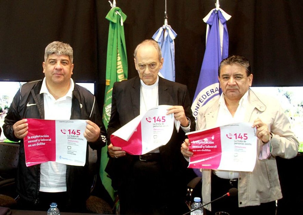 Con el respaldo de Pablo Moyano, Voytenco firmó un convenio para avanzar en la registración laboral de los peones rurales 
